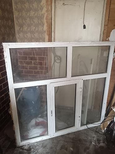 standart qapi olculeri: İşlənmiş İkiqat şüşə paketi Plastik pəncərə, Еni: 1 sm, Uzunluğu: 1 sm, Ödənişli quraşdırma — 2