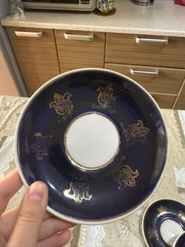 Nəlbəkilər, rəng - Göy, Keramika — 2