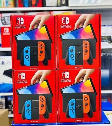 Nintendo Switch: Nintendo Switch (OLED Model) oyun konsolu - 7 düymlük OLED ekran – — 1