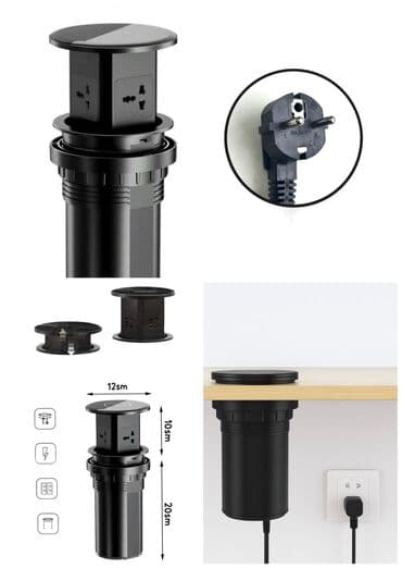 Led çilçıraqlar: Gizli razetka Mebel içi gizli rozetka. Anbardan satış olduğu üçün — 1