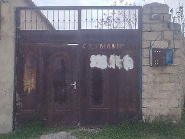 qapi uzu: Dəmir Həyət darvazası, Yana açılan, Mexaniki, Qapı ilə, rəng - Qəhvəyi, Kredit yoxdur — 3