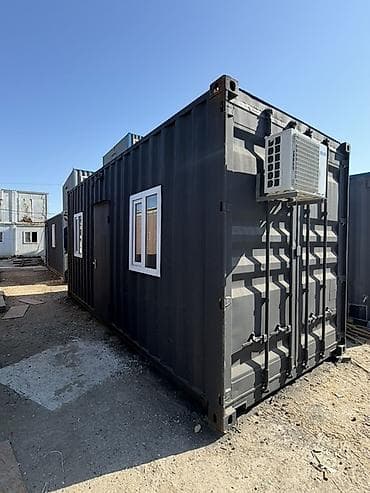 modul tipli ev: Metal konteyner ofis/yaşayış blokı - Ölçü: Standart dəniz konteyneri — 2