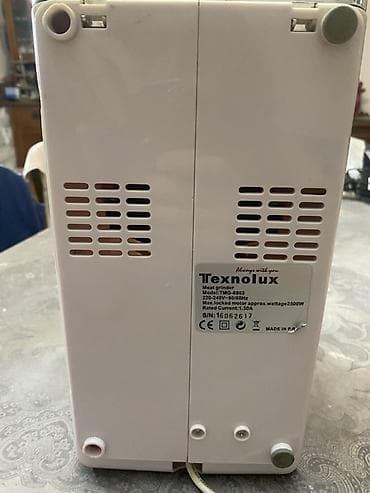 et masini: Texnolux elektrik ət çəkən maşını (ətçəkən) - Güc: 2500 vat - — 5
