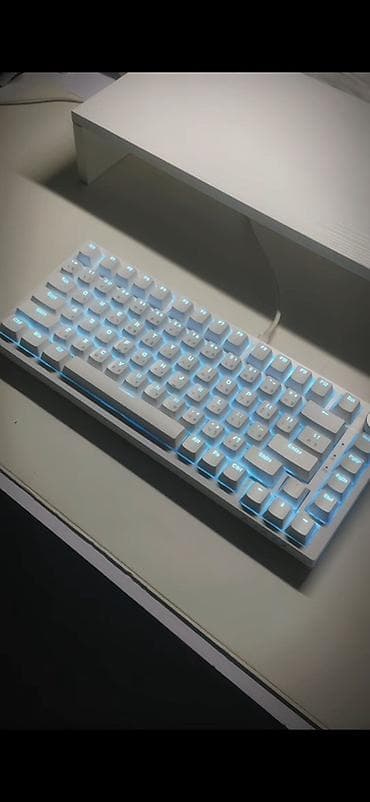 dell komputer: Satılır! Yenidir! Bağlı qutuda! Ajazz AK820 Ağ rəngli mexaniki — 2