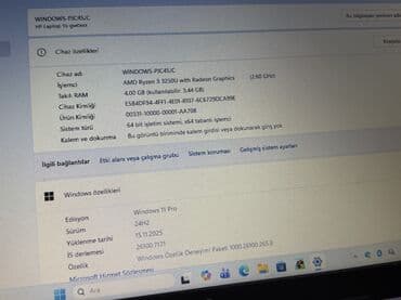 Планшеты: Brend: HP Ekran 	•	Diaqonal: 15.6” 	•	Yenilənmə tezliyi: 60 Hz — 3