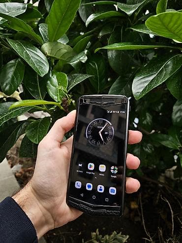 simes telefon: Vertu Aster, 128 GB, rəng - Qara, Face ID, Sensor, Simsiz şarj — 3