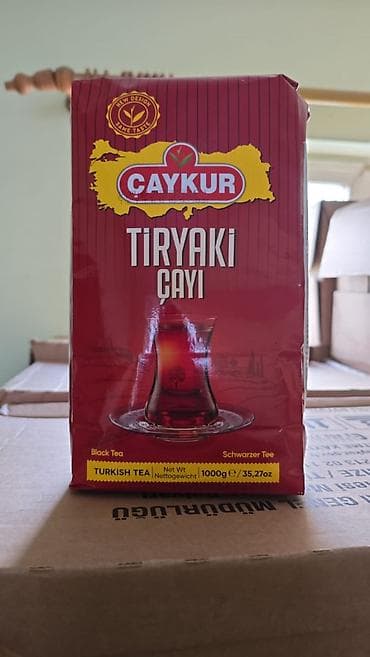 cay: Məhsul: Çaykur Tiryaki Çayı – qara çay Xüsusiyyətlər: - Marka: Çaykur — 1