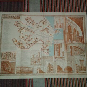 güvən ümumi tarix: Azərbaycan SSR qədim və orta əsr memarlıq abidələrinin xəritəsi — 2