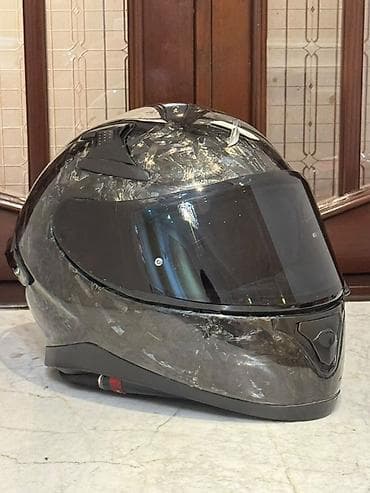 r22: AXOR integral tipli motosiklet dəbilqəsi - Model: AXOR (şüşə üzərində — 4
