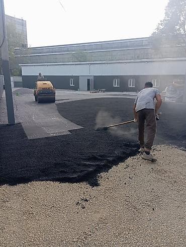 Bitirmə işləri: Asfaltlama xidməti - Həyət, həyətə giriş yolları, qaraj və park — 10