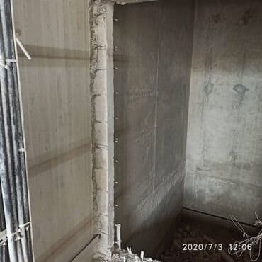 3 eded xoncali taxda qapi lazimdir: Beton deşmə beton kəsmə kesimi boru yerlerinin acilmasi — 18