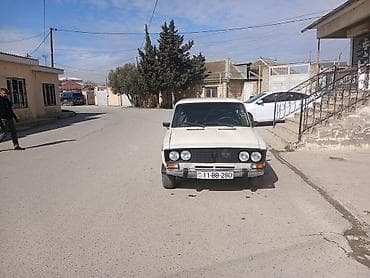 radiatoru: VAZ 2106 sedan - Kuzov: 4 qapılı sedan, krem rəng - Mühərrik — 3