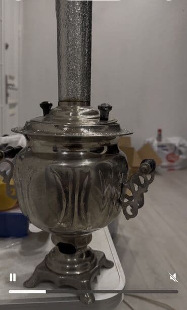 самовар на дровах: İşlənmiş Od Samovar, 3 l, Ünvandan götürmə — 6