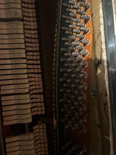 loro piana baku: Kuzbass upright piano - Korpus: parlaq qara rəngdə klassik vertikal — 3