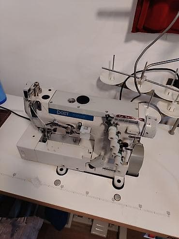 Tikiş maşınları: Sənaye tipli interlok tikiş maşını – Dott Interlock - Model: Dott — 2
