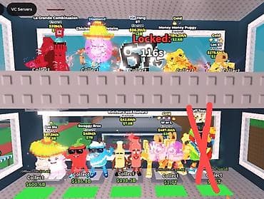 Şəxsi əşyalar: Roblox "Steal a Brainrot" oyundan brainrotlar (karakterlər) satış — 1