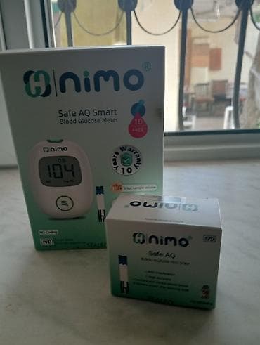 Глюкометры: Nimo Safe AQ Smart – qan şəkəri ölçüm cihazı Xüsusiyyətlər: - Tez və — 3