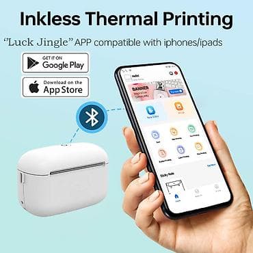 mi printer: XBOSS L2 Mini Printer – 304 DPI Bluetooth Termal Yazıcı — 6
