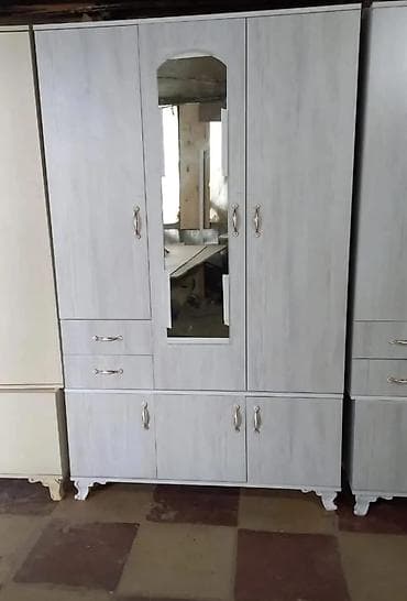 sfaner: Yeni, 3 qapılı, Güzgülü, Boz, Açılan, Düz dolab — 2