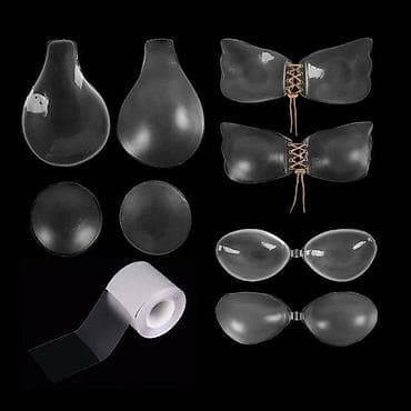 Нижнее белье: Xanımlar üçün əvəzolunmaz şəffaf slikonlar — 1