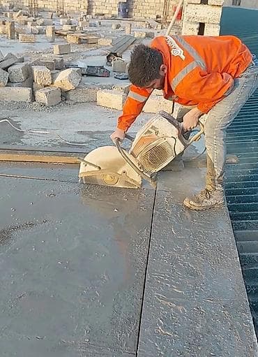 plasmas qapi: Beton kəsimi və deşmə xidməti - Armaturlu beton, dəmir-beton, daş və — 10