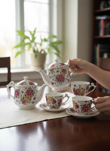 məcməyi nədir: Çay dəsti — 1