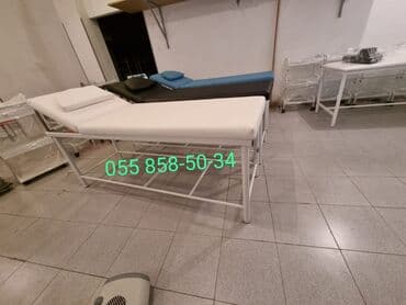 Yeni, Masaj kuşetkası, Qatlanmayan, rəng - Ağ