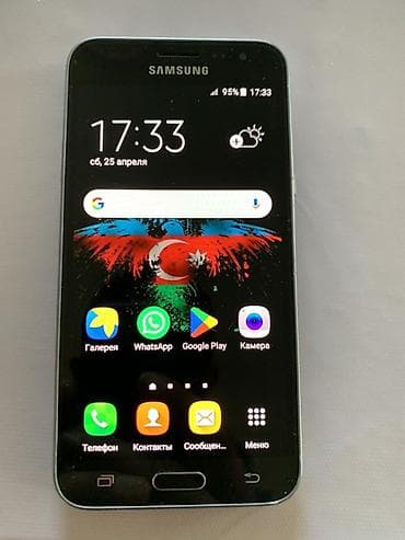 Samsung Galaxy J5, 8 GB, rəng - Qara, İki sim kartlı