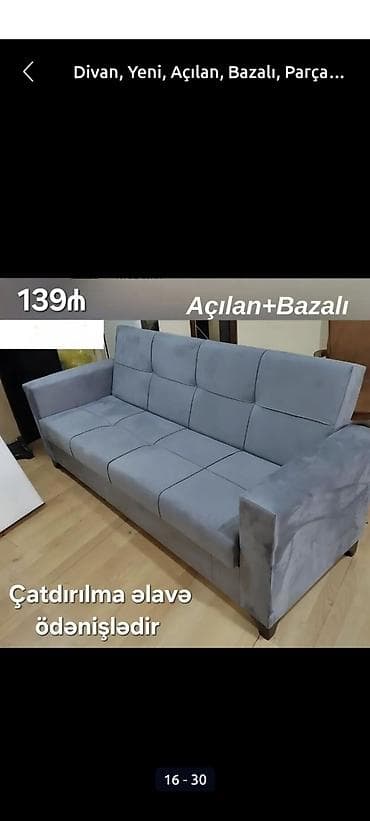 parda: Divan, Yeni, Açılan, Bazalı, Parça, Ödənişli çatdırılma — 4