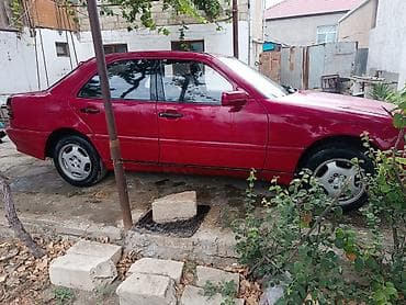 lider disk: Mercedes-Benz C-Class (W202) sedan - Kuzov: 4 qapılı sedan, qırmızı — 2