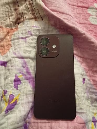 telfon zengleri: Oppo A5, 128 GB, rəng - Qırmızı, Barmaq izi — 2