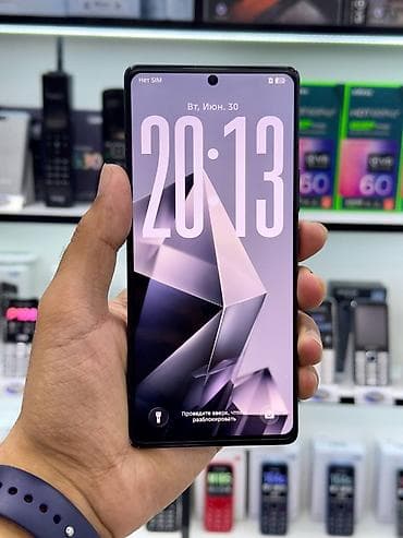 Infinix Note 50 Pro, 256 ГБ, цвет - Серый, Сенсорный