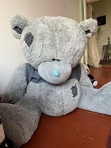 oyuncaq ayi type 0: Böyük ölçülü boz TEDDY ayı oyuncağı - Marka/seriya: Tatty Teddy (Me — 2