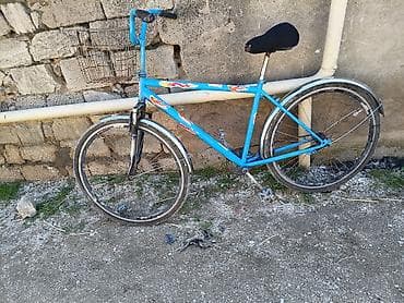 Şəhər velosipedi – 28” təkərli, sadə tək sürətli - Rəng: mavi, alov lalafo.az -da Şəhər velosipedi – 28” təkərli, sadə tək sürətli - Rəng: mavi, alov