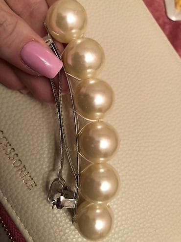 Zərgərlik əşyaları: İncili saç klipsi Həzi Aslanov metrosunun yanında, 245 nömrəli — 3