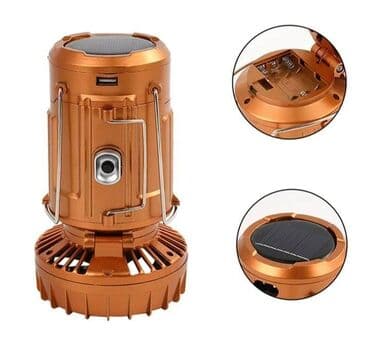 piknik oturacağı: Yeni̇ günəş panelli çoxfunksyali lampa lampa + ventilyator + — 4