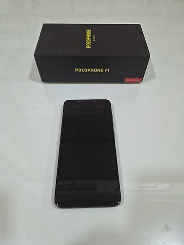 bulutuz dinamik: Poco Pocophone F1, 64 GB, rəng - Boz, Barmaq izi — 1