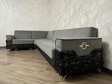 Divanlar: Künc divan, İşlənmiş, Açılan, Bazalı, Parça, Çatdırılma yoxdur — 1