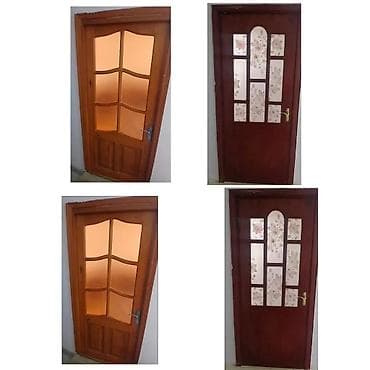 u profili: ‼️ Təcili satılır ‼️ 4 ədəd otaq qapıları 2 si bir formada 2 si bir — 1