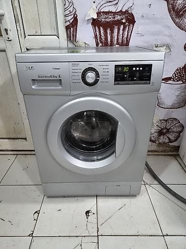 poco 6: Paltaryuyan maşın LG, 6 kq, İşlənmiş, Avtomat, Qurutma var, Pulsuz çatdırılma, Ödənişli çatdırılma — 2