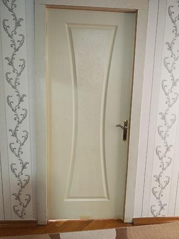 İşlənmiş Otaq qapısı 90x205 sm Çərçivə ilə, Ünvandan götürmə