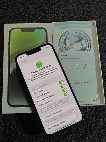 ay: IPhone 14, 128 GB, Qara, Zəmanət, Kredit, Simsiz şarj — 4