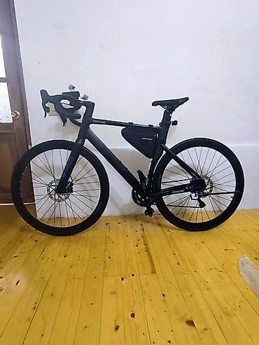 zigzag velosiped: Yol/şosse tipli velosiped – Goose - Tam qara, aerodinamik — 1