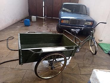 velosiped 3 teker: Yükdaşıma üçtəkərli velosiped - Konstruksiya: Ön təkərli pedal — 1
