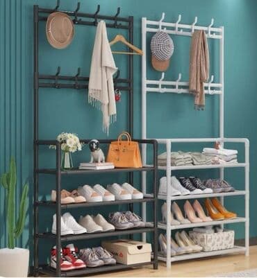 ayı dərisi: Yeni model Ayaqqabı dolabı Asilqanla bərabər Eni 60sm Hündürlüyü 145sm — 1