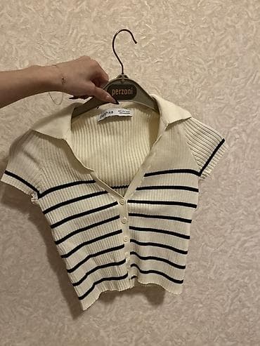 sumqayitda jaket: Bershka qadın kroplu kofta S olcu — 2