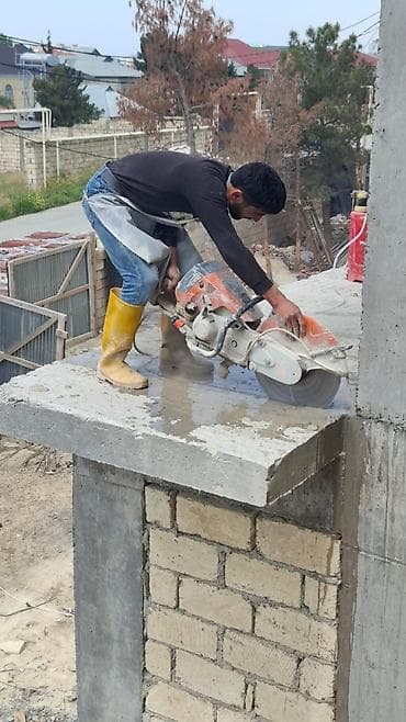 Tikinti və təmir: Beton kəsmə xidməti - Armaturlu və armaturesiz beton, dəmir-beton — 1