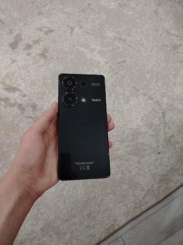 Redmi Note 13 Pro, 256 GB, rəng - Qara, Barmaq izi