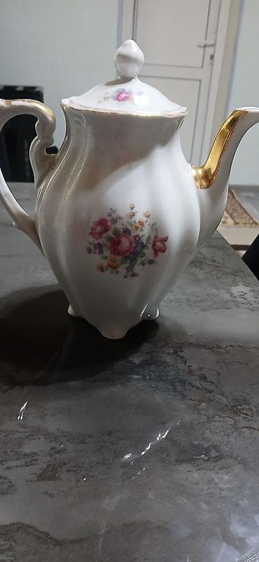 caydanlar: Rəng - Ağ, Çaydan, Farfor — 4