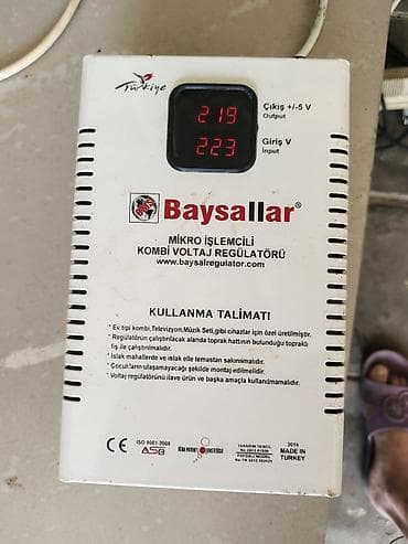 sandivic panel: Baysallar mikro işlemcili kombi voltaj regulatoru - Məqsəd: kombi — 1